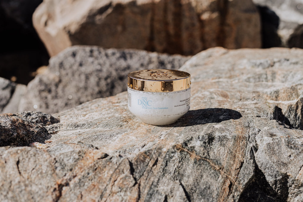Relaxing Dead Sea Body Salt Scrub - Deep Sea Cosmetics