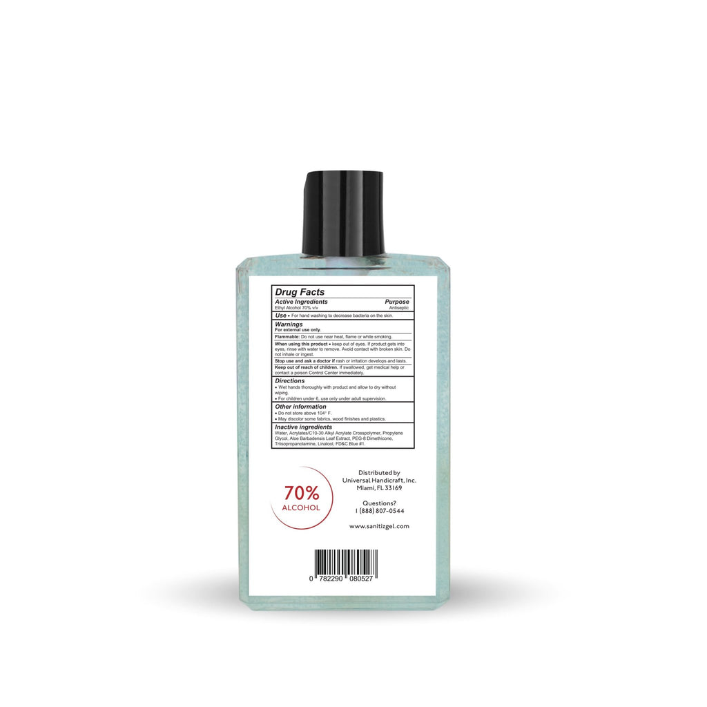 UHI Hand Sanitizer 6.8 oz. (200 ml)- 1 Unit - Deep Sea Cosmetics